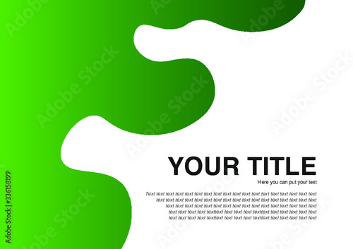 Vector illustration of an abstract background for presentation