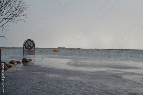 flooded Amagerbeach copenhagen