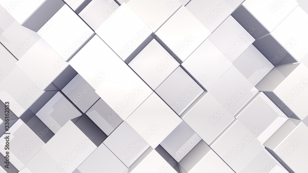 Geometric Box Block Wall Bump 3D illustration abstract background
Geometric Box Block Wall Bump 3D illustration abstract background