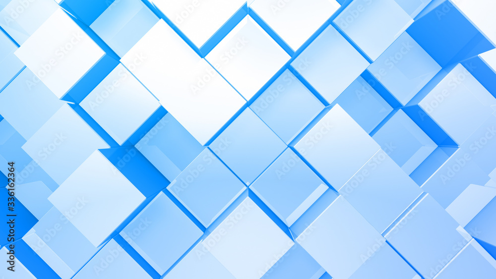 Geometric Box Block Wall Bump 3D illustration abstract background
Geometric Box Block Wall Bump 3D illustration abstract background