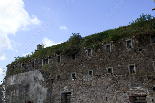 Bodmin (England), UK - August 20, 2015: Bodmin Jail Naval Prison outside view, Cornwall, England, United Kingdom.