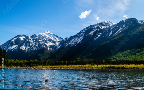 lake in mountains