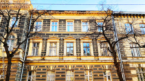 Old buildings in the historic part of Lviv, Ukraine © Victoria Key