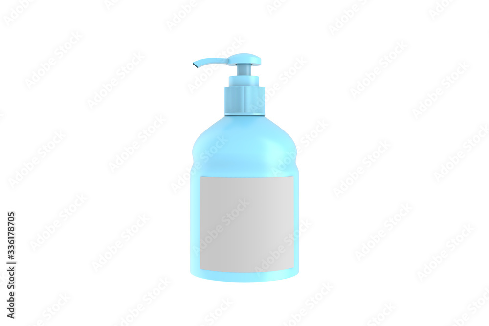 Ads template, blank hand wash realistic plastic bottle with dispenser airless pump. Pharmaceutical container liquid gel, soap, lotion, cream, shampoo, bath foam. 3d illustration Ads template, blank hand wash realistic plastic bottle with dispenser airless pump. Pharmaceutical container liquid gel, soap, lotion, cream, shampoo, bath foam. 3d illustration