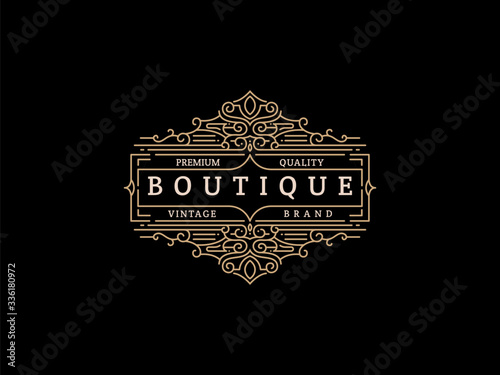 Vintage ornaments swirls and scrolls decorations design elements vector 