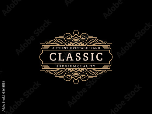 Vintage ornaments swirls and scrolls decorations design elements vector 
