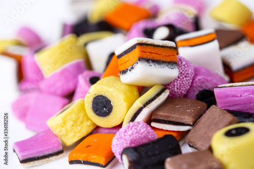 Licorice (liquorice) candy ...