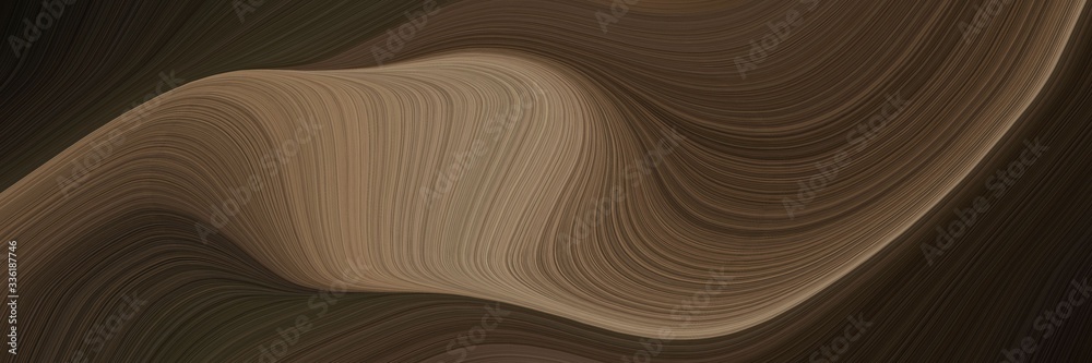 elegant decorative horizontal banner with very dark green, pastel brown and black colors. fluid curved lines with dynamic flowing waves and curves elegant decorative horizontal banner with very dark green, pastel brown and black colors. fluid curved lines with dynamic flowing waves and curves