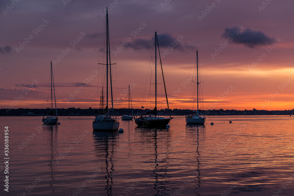 Sunrise in the Harbor