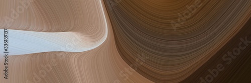 elegant flowing header with pastel brown, old mauve and silver colors. fluid curved flowing waves and curves