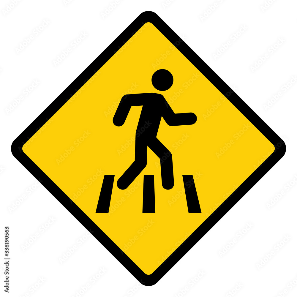 No walk icon access for pedestrians prohibition sign, vector illustration. No pedestrian sign No walk icon access for pedestrians prohibition sign, vector illustration. No pedestrian sign