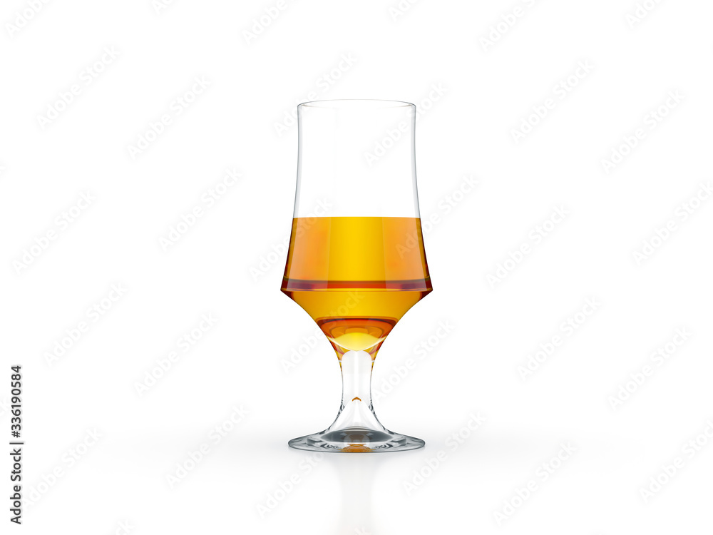 Whiskey glass scotch bourbon creative isolated on white background high resolution 3d illustration Whiskey glass scotch bourbon creative isolated on white background high resolution 3d illustration