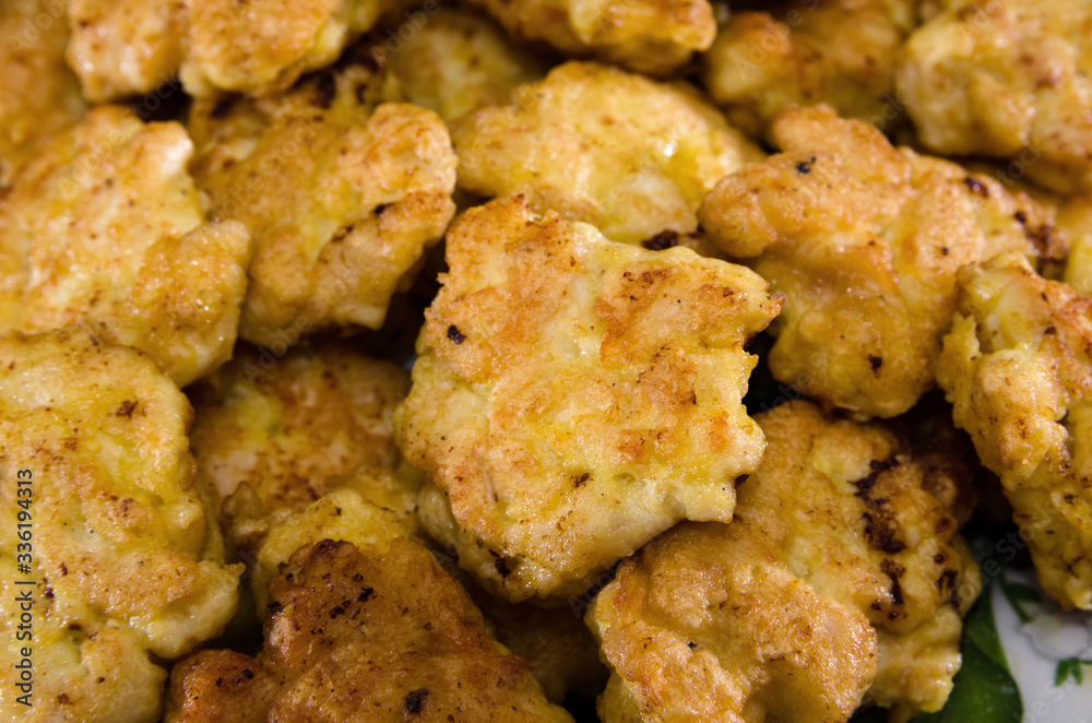 chopped chicken meatballs, close-up. Lazy fried meatballs. chopped chicken meatballs, close-up. Lazy fried meatballs.