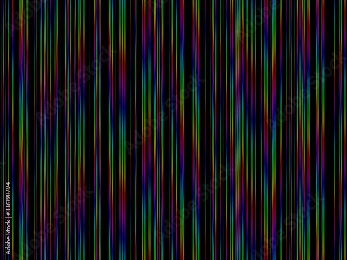 Abstract advertising background, dynamic vertical, multicolored, geometric lines pattern