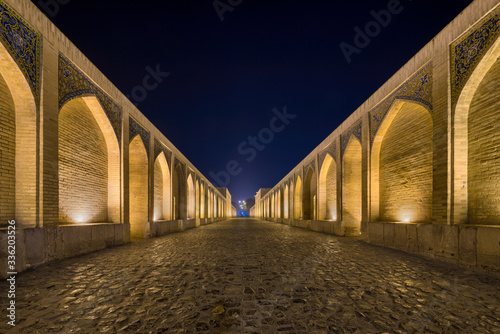 Khaju Bridge, Iran photo