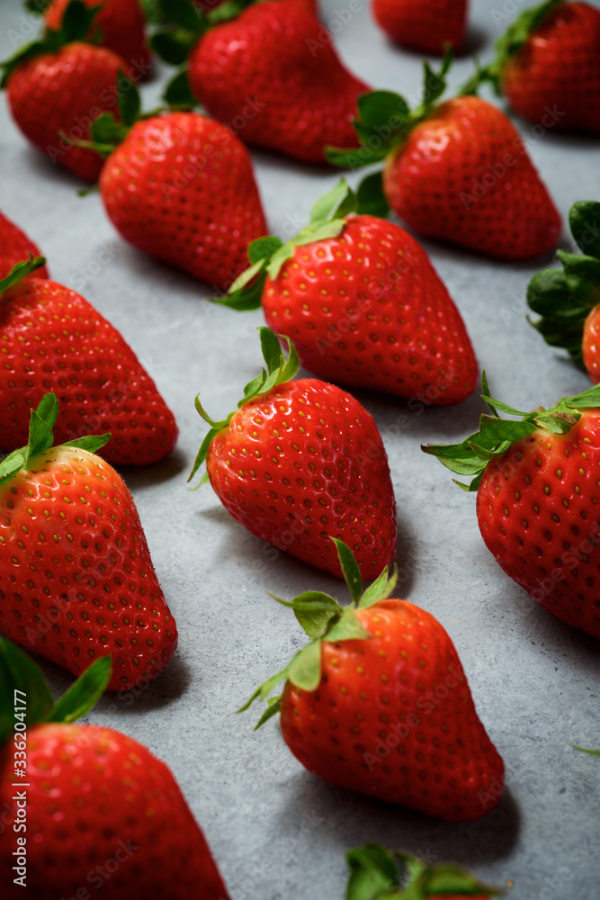 Strawberries close up Strawberries close up
