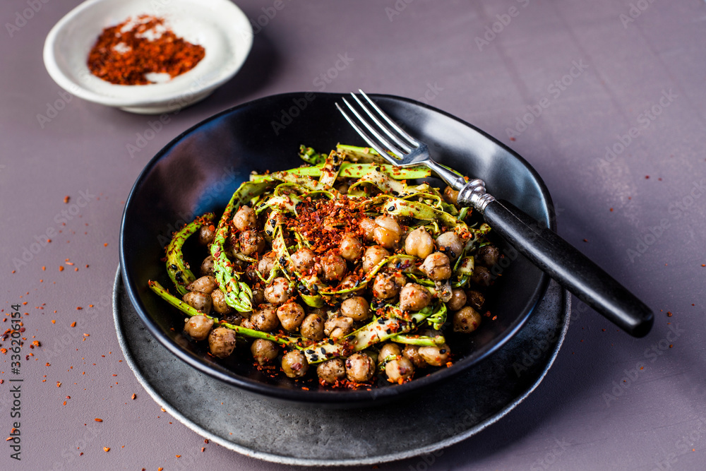 Warm asparagus salad Warm asparagus salad