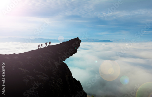 Slika na platnu teamwork is the ability to work together toward a common vision