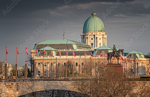 Famous Royal Palace in Buda...