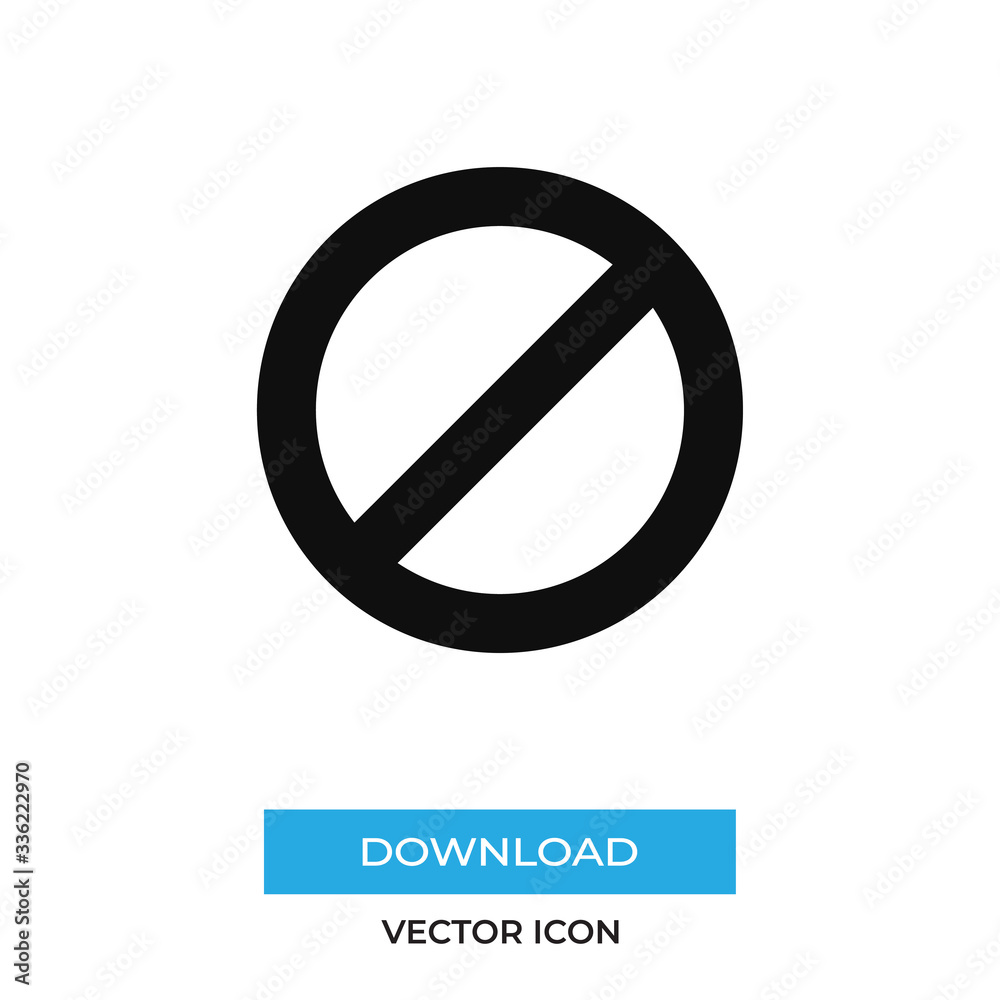 Cancel vector icon, simple sign for web site and mobile app. Cancel vector icon, simple sign for web site and mobile app.