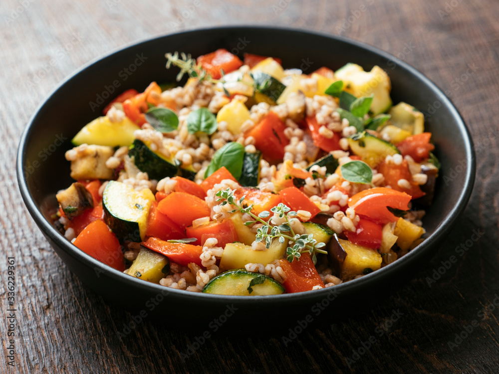 Barley Ratatouille Barley Ratatouille
