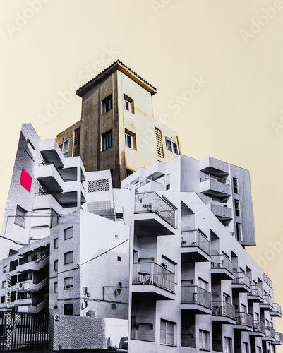 Architecture collage photo
