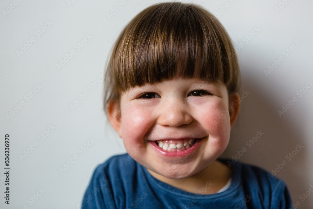 Toddler Girl Looking at Camera Portrait Toddler Girl Looking at Camera Portrait