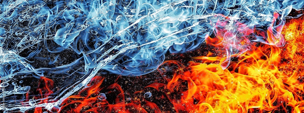 炎と煙が渦巻く抽象的な背景 Stock Illustration Adobe Stock