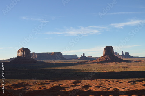A view across the heart of Utah's iconic Monument Valley.