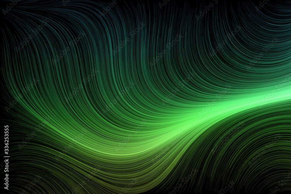 Energetic Abstract Flowing Green & Cyan Lines Background Energetic Abstract Flowing Green & Cyan Lines Background