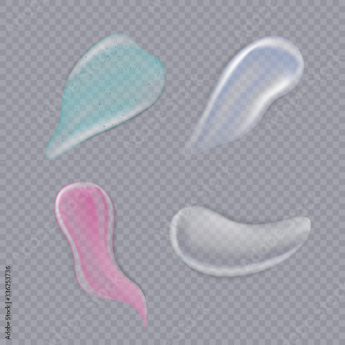 Gel smear swatch set