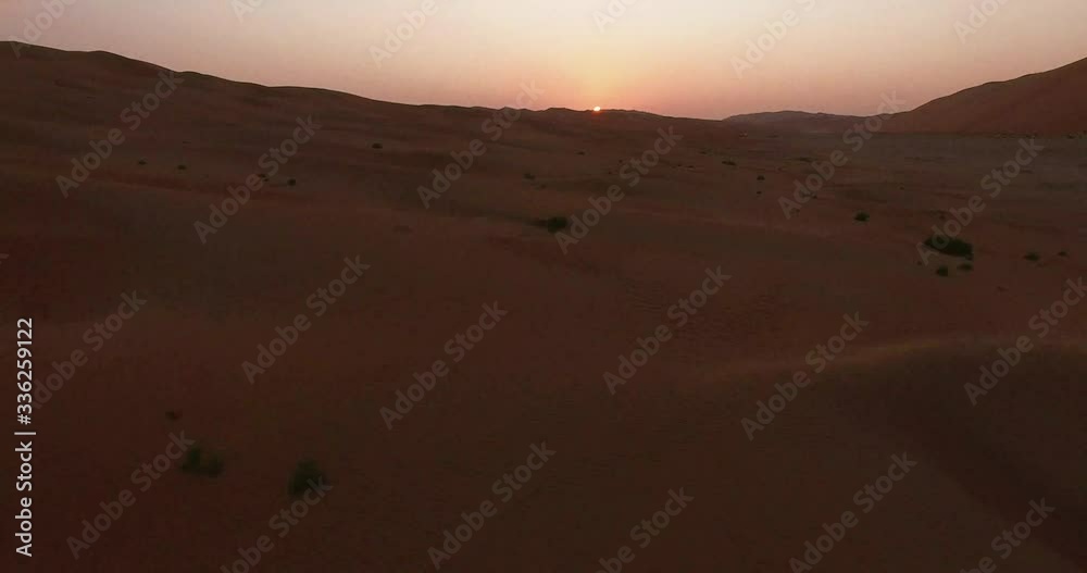4K Epic Drone Shot Flying Over Red Desert Sand Dunes 4K Epic Drone Shot Flying Over Red Desert Sand Dunes