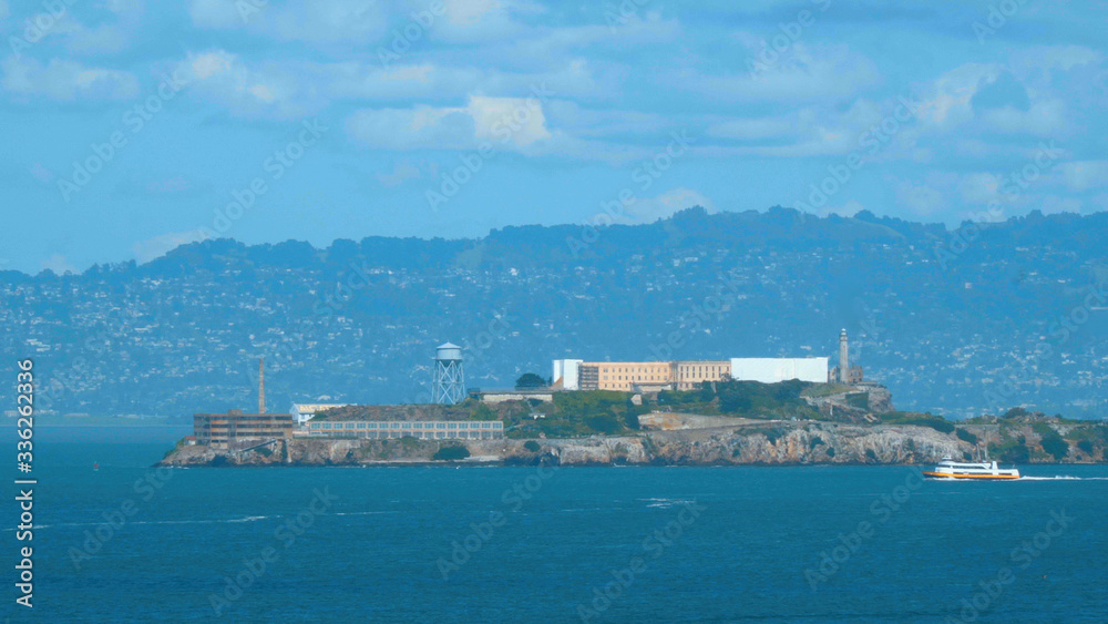 Alcatraz Prison on Alcatraz Island San Francisco