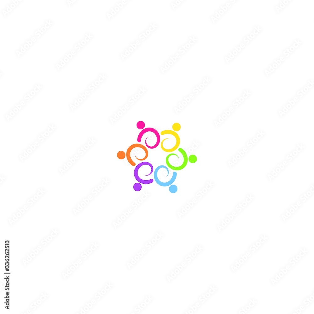 Community, group logo icon