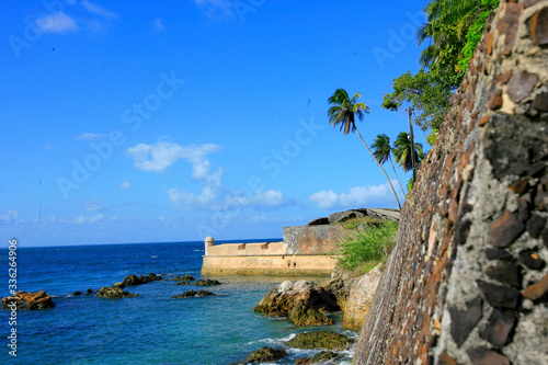 ruins of Morro de Sao Paulo Fortress photo