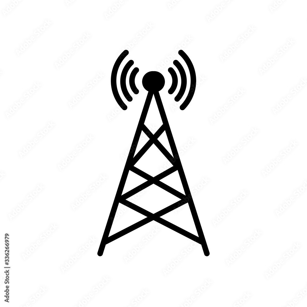 Global networking icon. Social connections on white background.