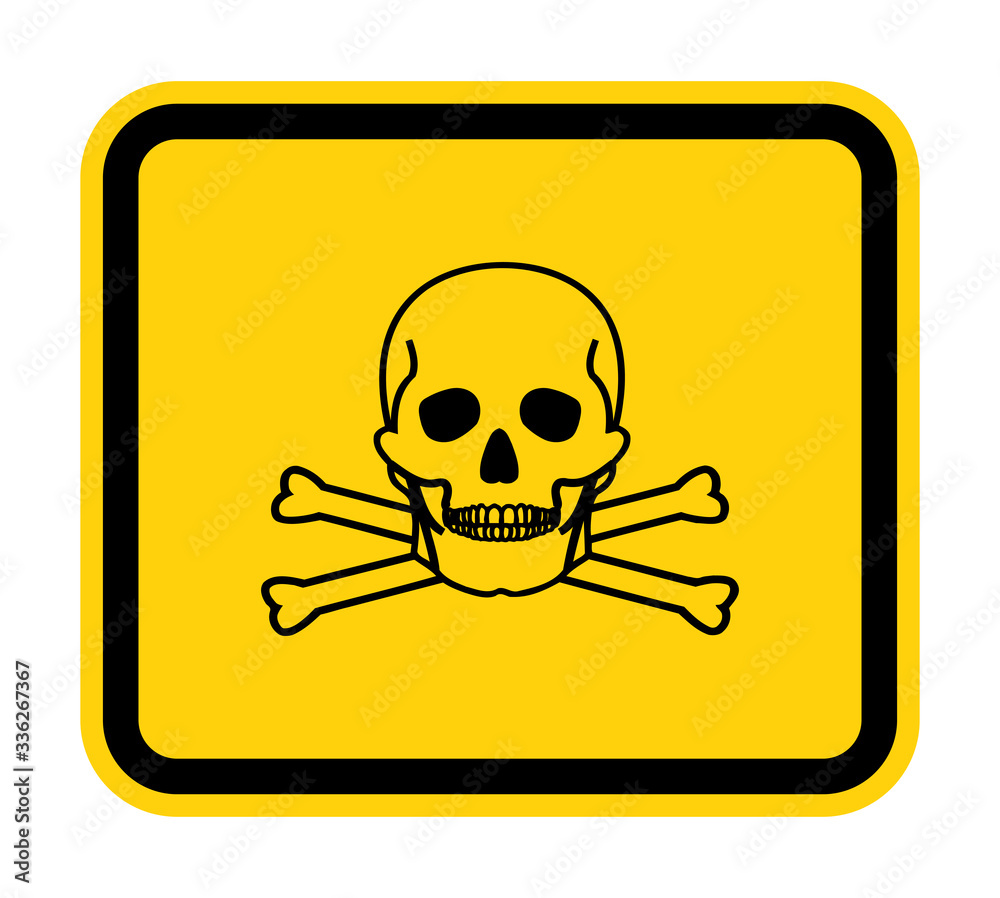 Toxic Material Symbol Sign Isolate On White Background,Vector Illustration EPS.10 Toxic Material Symbol Sign Isolate On White Background,Vector Illustration EPS.10