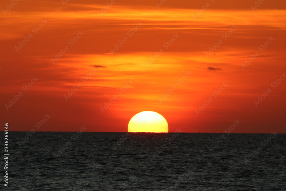 Panama City Beach, Florida, sunset
