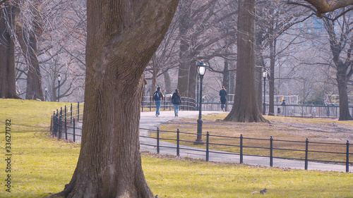 Beautiful Central Park in New York