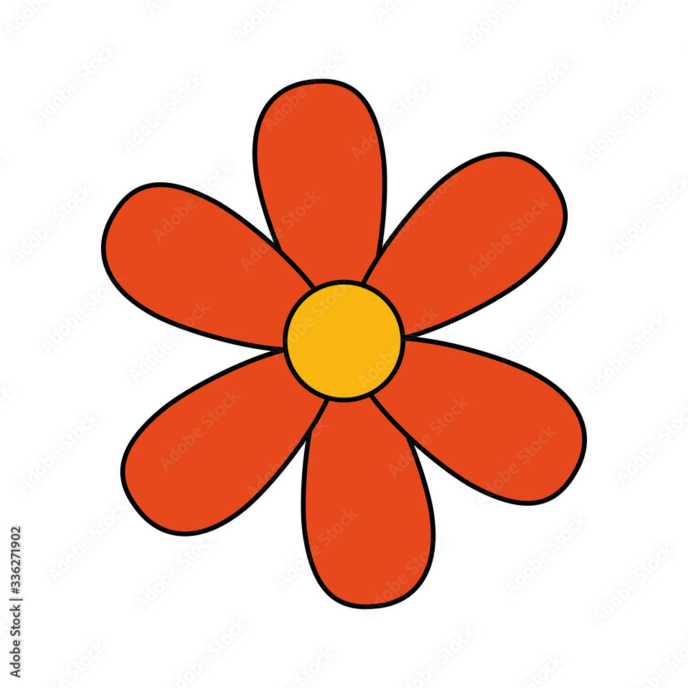 flower icon design, natural floral nature plant ornament garden decoration and botany theme Vector illustration flower icon design, natural floral nature plant ornament garden decoration and botany theme Vector illustration