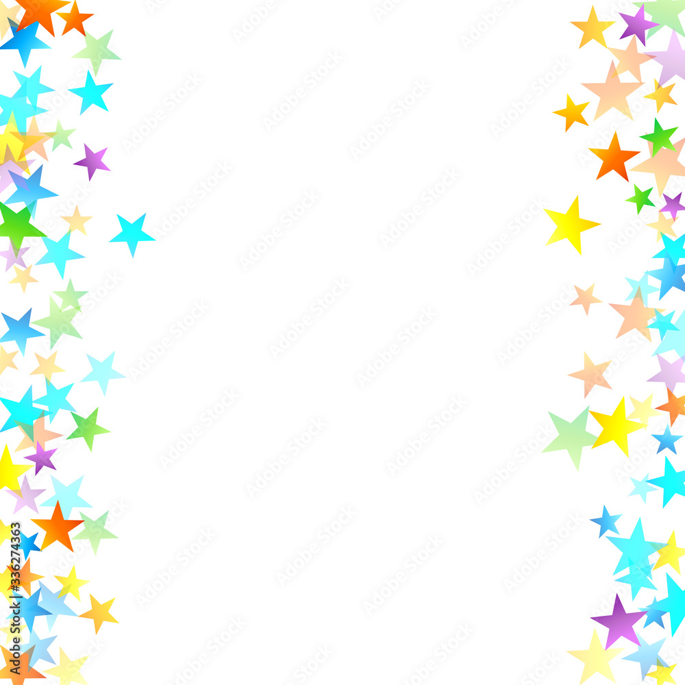 Rainbow Festive Confetti. Carnival Star Falling. Rainbow Festive Confetti. Carnival Star Falling.