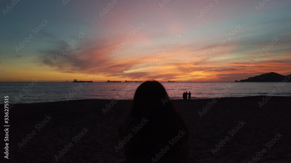 Sunset in Manzanillo, Colima, Mexico Sunset in Manzanillo, Colima, Mexico
