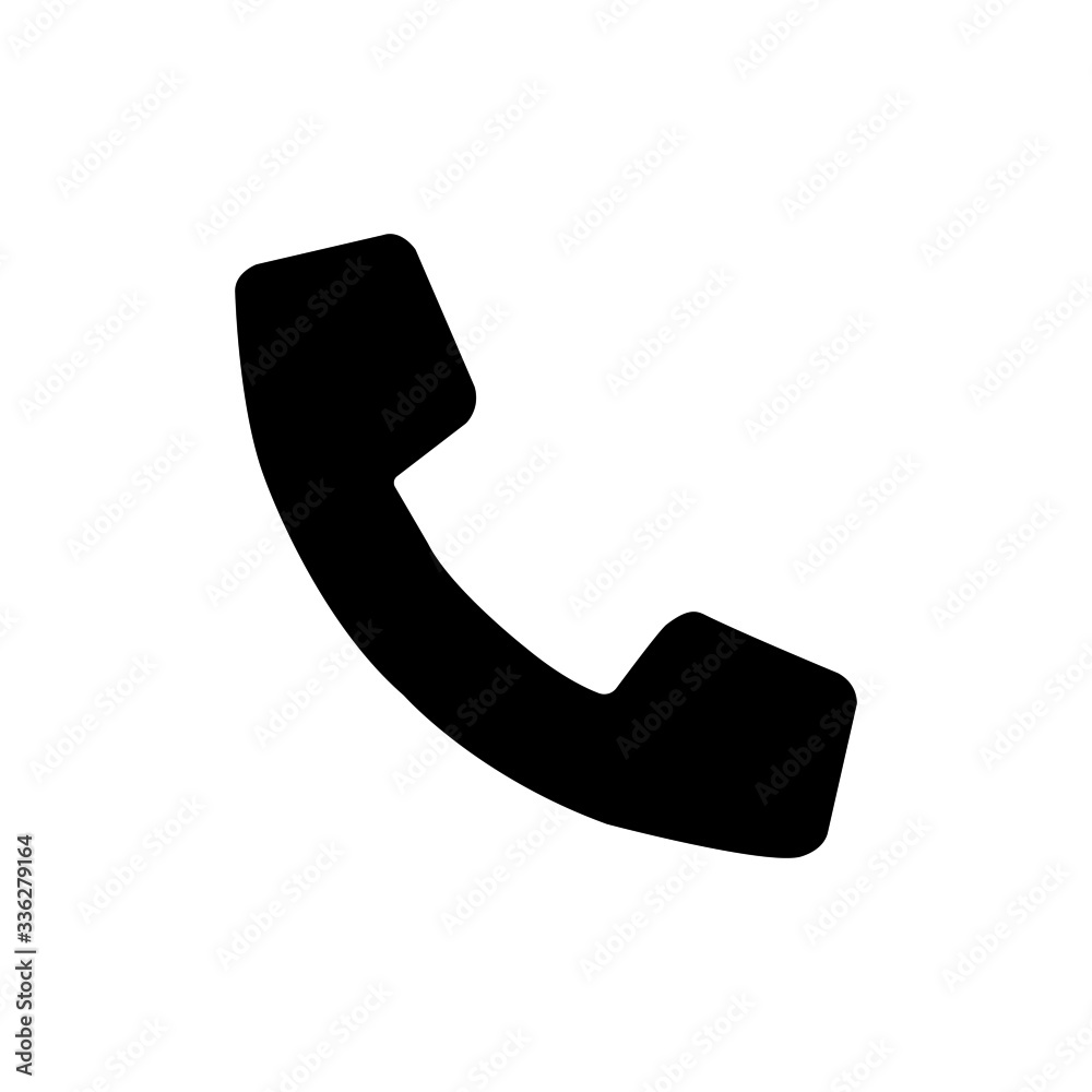 phone icon on white background vector illustration phone icon on white background vector illustration