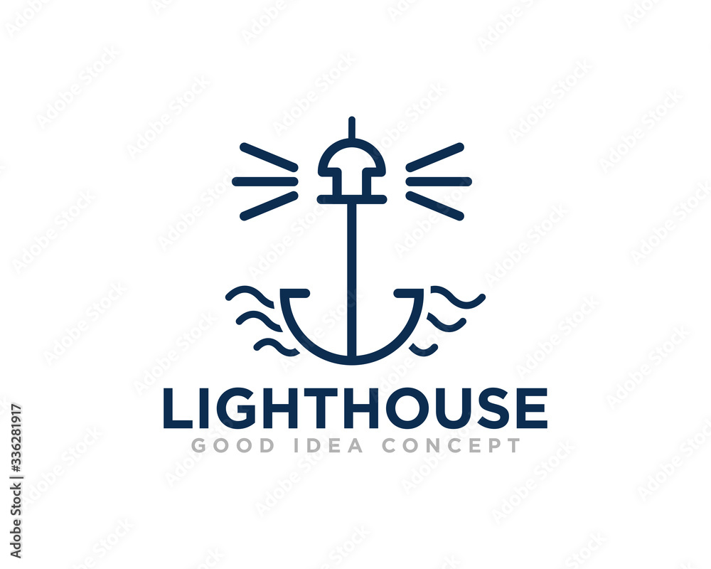 Lighthouse Logo Icon Design Vector Lighthouse Logo Icon Design Vector