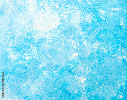 Abstract blue painterly texture