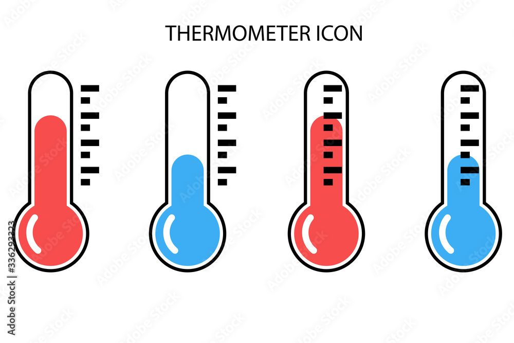 Thermometer icon, thermometer design, medical tool. Thermometer icon, thermometer design, medical tool.