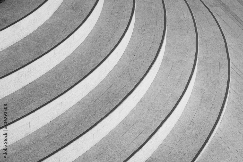 Stairway of modern architecture. Building abstract background Stairway of modern architecture. Building abstract background