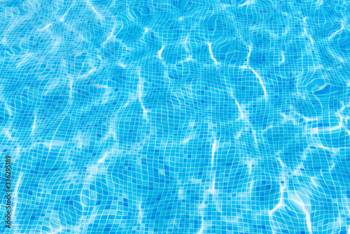 water swimming pool texture © Valeri Luzina