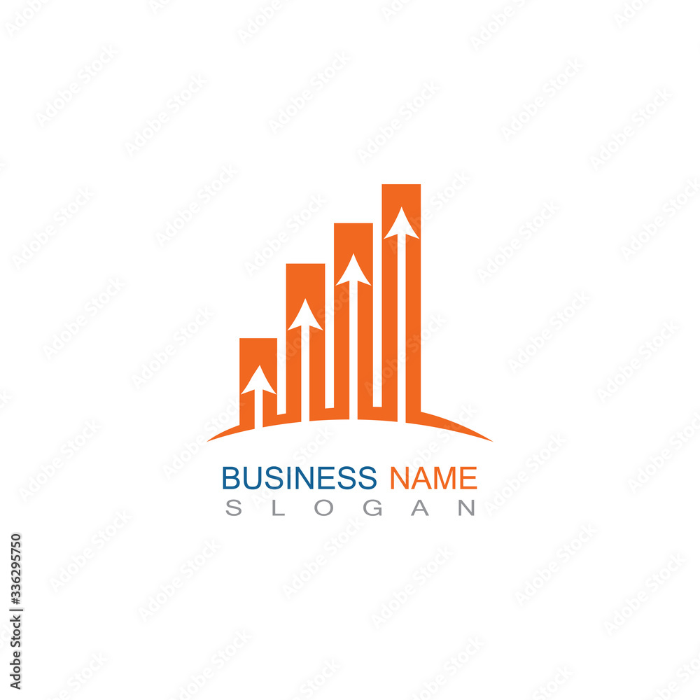 Business trading Finance Logo template vector icon design Business trading Finance Logo template vector icon design