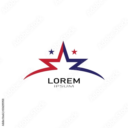 Free Download star logo - GFXLoad